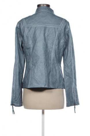 Damen Lederjacke, Größe XL, Farbe Blau, Preis 30,99 €