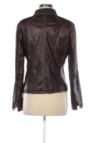 Damen Lederjacke, Größe M, Farbe Braun, Preis 34,49 €