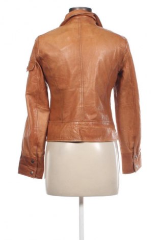 Damen Lederjacke, Größe XS, Farbe Braun, Preis 47,99 €