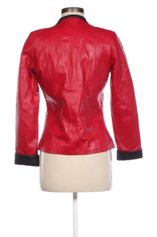 Damen Lederjacke, Größe S, Farbe Rot, Preis € 37,99