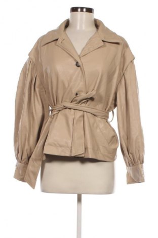 Damen Lederjacke ASOS, Größe S, Farbe Beige, Preis € 21,99