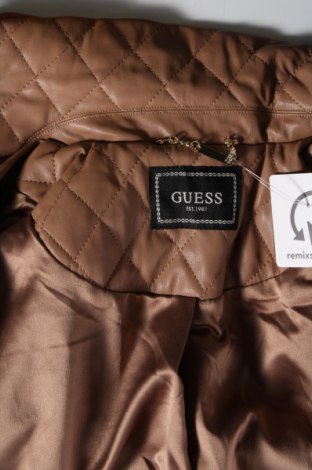 Geacă de piele pentru femei Guess, Mărime S, Culoare Maro, Preț 263,00 Lei