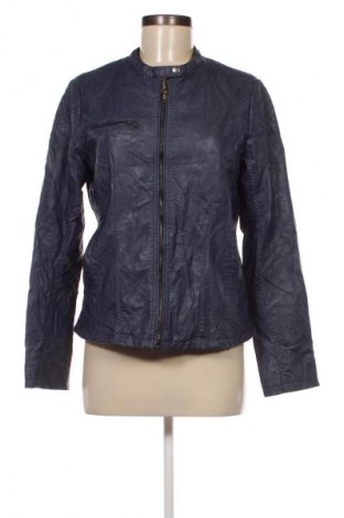 Damen Lederjacke Janina, Größe M, Farbe Blau, Preis € 18,99