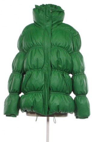 Geacă de piele pentru femei Karen Millen, Mărime L, Culoare Verde, Preț 2.007,99 Lei