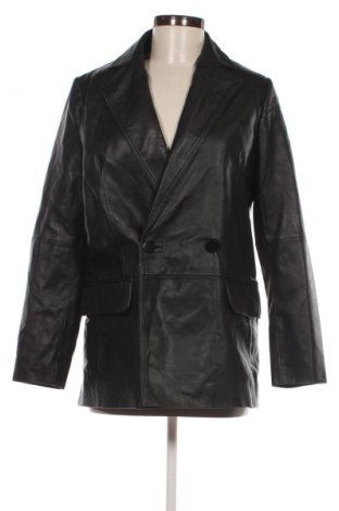 Damen Lederjacke Karen Millen, Größe M, Farbe Schwarz, Preis 237,49 €