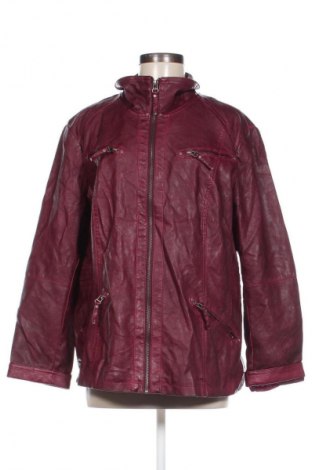 Damen Lederjacke Mainpol, Größe XXL, Farbe Rot, Preis € 28,99