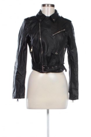 Damen Lederjacke SHEIN, Größe M, Farbe Schwarz, Preis 20,99 €