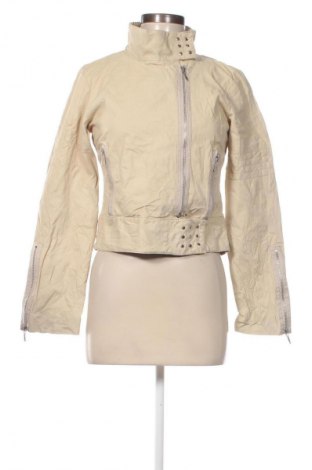 Damen Lederjacke Utzon, Größe S, Farbe Beige, Preis 31,99 €