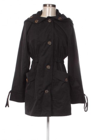 Trench de femei Cream, Mărime M, Culoare Negru, Preț 288,99 Lei