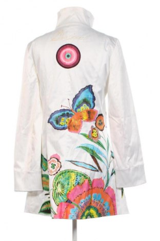 Damenmantel Desigual, Größe XL, Farbe Weiß, Preis 77,22 €