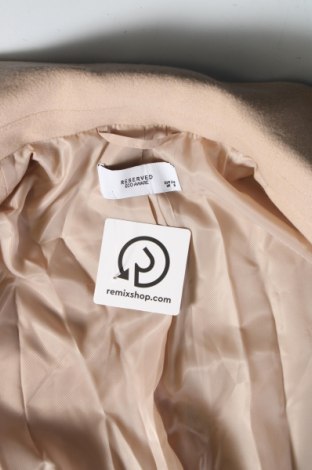 Damenmantel Reserved, Größe XS, Farbe Beige, Preis € 33,99