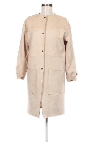 Damenmantel Zara, Größe M, Farbe Beige, Preis € 15,99