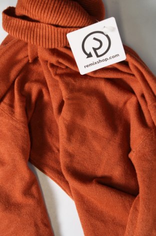 Damen Rollkragen, Größe M, Farbe Orange, Preis € 9,99