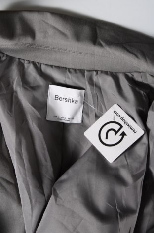 Дамско сако Bershka, Размер L, Цвят Сив, Цена 16,99 лв.