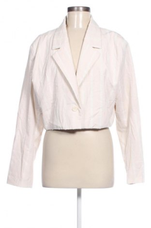 Damen Blazer H&M, Größe XL, Farbe Ecru, Preis 33,99 €