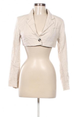 Damen Blazer H&M Divided, Größe XS, Farbe Beige, Preis € 33,99