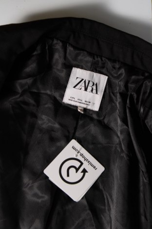 Дамско сако Zara, Размер L, Цвят Черен, Цена 21,99 лв.