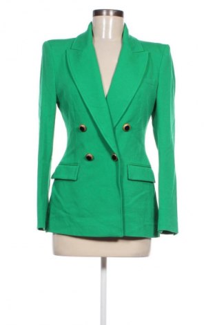 Damen Blazer Zara, Größe S, Farbe Grün, Preis 33,99 €