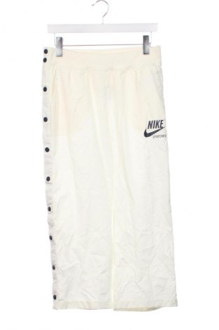 Pantaloni trening de femei Nike, Mărime S, Culoare Ecru, Preț 134,99 Lei