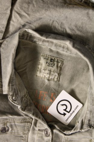 Γυναικείο μπουφάν Pulz Jeans, Μέγεθος M, Χρώμα Πράσινο, Τιμή 9,99 €