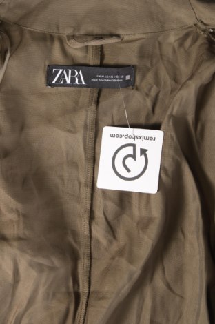 Дамско яке Zara, Размер M, Цвят Зелен, Цена 13,99 лв.