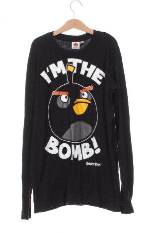 Kinder Shirt Angry Birds, Größe 14-15y/ 168-170 cm, Farbe Schwarz, Preis € 3,99