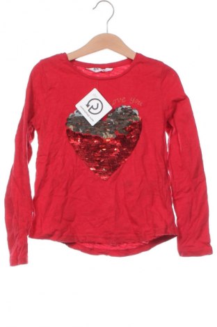 Kinder Shirt H&M, Größe 6-7y/ 122-128 cm, Farbe Rot, Preis 3,99 €