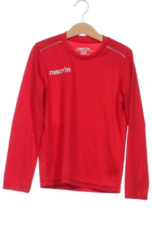 Kinder Shirt Macron, Größe 6-7y/ 122-128 cm, Farbe Rot, Preis 6,99 €