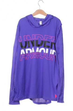 Детска блуза Under Armour, Размер 15-18y/ 170-176 см, Цвят Син, Цена 38,49 лв.