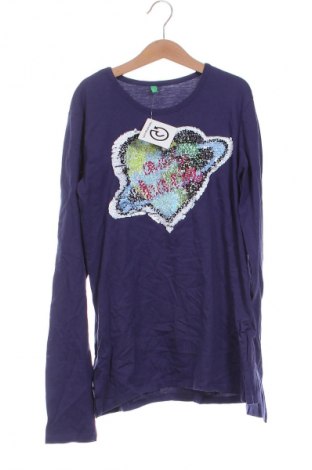 Kinder Shirt United Colors Of Benetton, Größe 13-14y/ 164-168 cm, Farbe Blau, Preis € 4,49