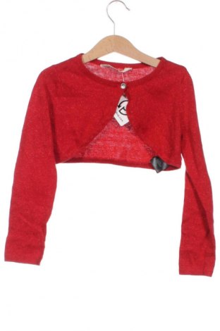 Kinder Strickjacke H&M, Größe 4-5y/ 110-116 cm, Farbe Rot, Preis 4,99 €