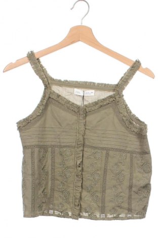 Detská košeľa  Zara Kids, Veľkosť 13-14y/ 164-168 cm, Farba Zelená, Cena  7,22 €