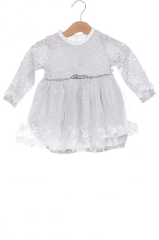 Kinderkleid, Größe 6-9m/ 68-74 cm, Farbe Grau, Preis 7,99 €