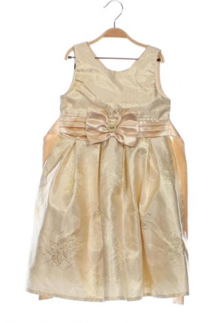 Kinderkleid, Größe 4-5y/ 110-116 cm, Farbe Golden, Preis 7,99 €