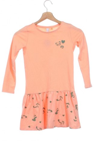 Kinderkleid, Größe 5-6y/ 116-122 cm, Farbe Orange, Preis € 5,99