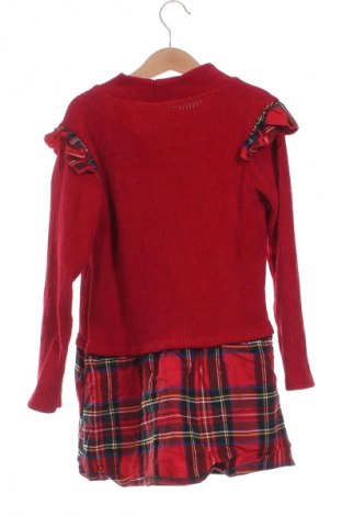 Kinderkleid, Größe 7-8y/ 128-134 cm, Farbe Rot, Preis 8,99 €