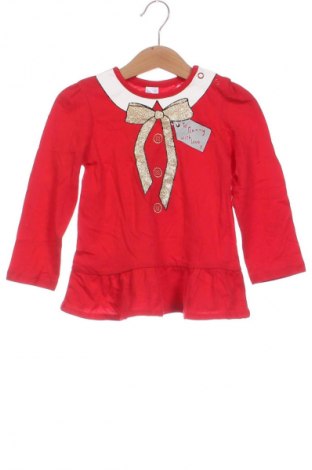 Kinderkleid Baby Club, Größe 18-24m/ 86-98 cm, Farbe Rot, Preis 15,99 €