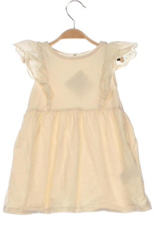 Dziecięca sukienka H&M, Rozmiar 18-24m/ 86-98 cm, Kolor Beżowy, Cena 33,99 zł