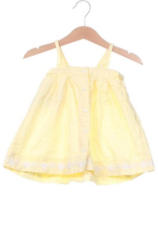 Dziecięca sukienka United Colors Of Benetton, Rozmiar 6-9m/ 68-74 cm, Kolor Żółty, Cena 25,99 zł