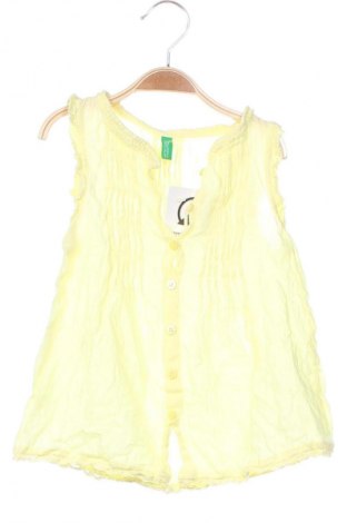 Rochie pentru copii United Colors Of Benetton, Mărime 12-18m/ 80-86 cm, Culoare Galben, Preț 29,99 Lei