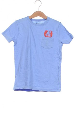 Kinder T-Shirt Crewcuts, Größe 7-8y/ 128-134 cm, Farbe Blau, Preis 7,95 €