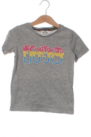 Dziecięcy T-shirt Liu Jo, Rozmiar 3-4y/ 104-110 cm, Kolor Szary, Cena 37,99 zł