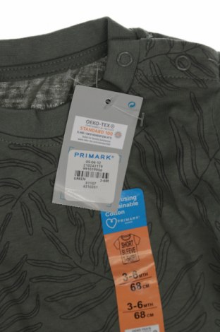 Detské tričko Primark, Veľkosť 6-9m/ 68-74 cm, Farba Zelená, Cena  3,95 €