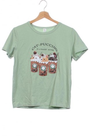 Tricou pentru copii SHEIN, Mărime 11-12y/ 152-158 cm, Culoare Verde, Preț 14,99 Lei