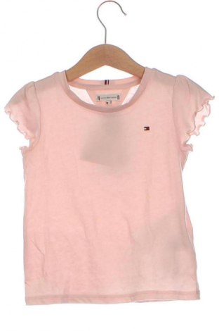 Dziecięcy T-shirt Tommy Hilfiger, Rozmiar 18-24m/ 86-98 cm, Kolor Różowy, Cena 94,99 zł