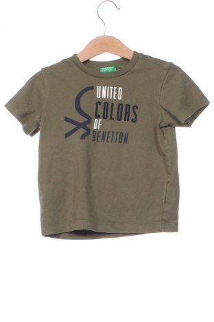 Παιδικό μπλουζάκι United Colors Of Benetton, Μέγεθος 18-24m/ 86-98 εκ., Χρώμα Πράσινο, Τιμή 7,67 €