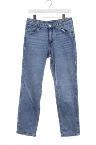 Dziecięce jeansy H&M, Rozmiar 13-14y/ 164-168 cm, Kolor Niebieski, Cena 45,99 zł