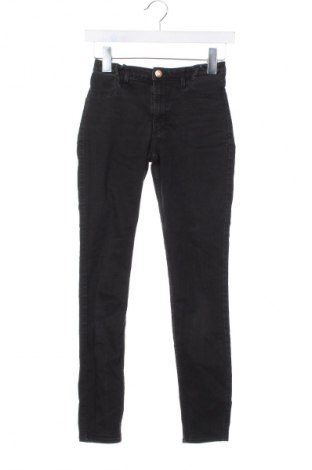 Kinderjeans H&M, Größe 12-13y/ 158-164 cm, Farbe Schwarz, Preis 7,99 €