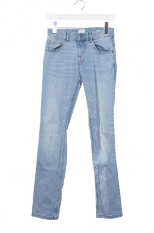 Kinderjeans United Colors Of Benetton, Größe 13-14y/ 164-168 cm, Farbe Blau, Preis € 6,99