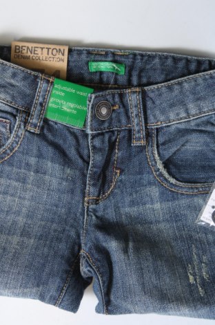 Dziecięce jeansy United Colors Of Benetton, Rozmiar 6-9m/ 68-74 cm, Kolor Niebieski, Cena 103,99 zł